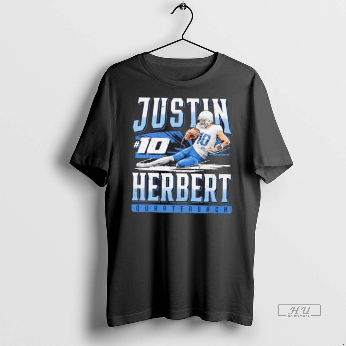 Officials Justin Herbert Los Angeles Chargers Slide Premium Tee Shirt Sweater