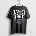 Officials K State Wildcats Football 17 0 Vs Kansas Premium Tee Shirt Sweater