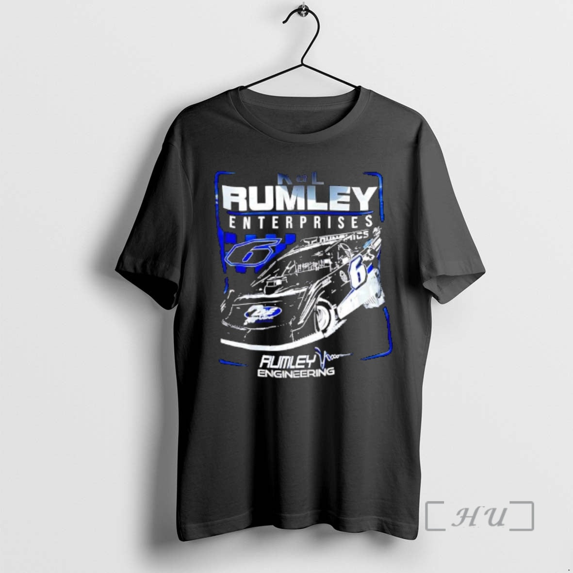 Officials Kl Rumley Enterprises Number 6 Race Car Graphic