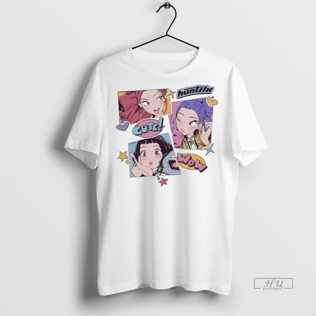 Officials Kpop Demon Hunters Chracters Cute Wow Tee Shirt Sweater