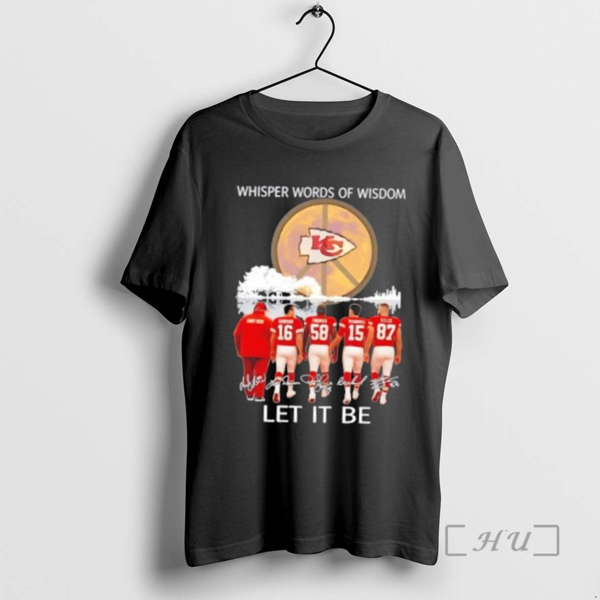 Officials Kansas City Chiefs Andy Reid And Legends Whisper Words Of Wisdom Let It Be
