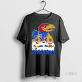 Officials Kansas Jayhawks X Gnomes Xmas Christmas Premium Tee Shirt Sweater