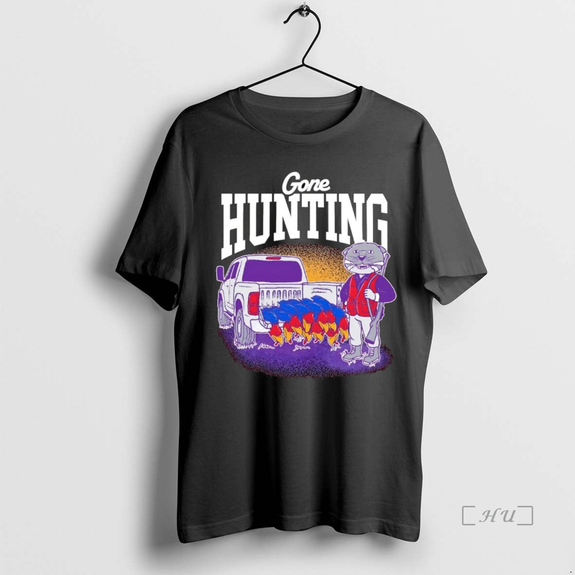 Officials Kansas State Wildcats Gone Hunting Premium T Shirt Sweater