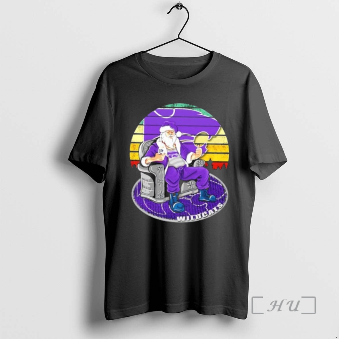 Officials Kansas State Wildcats X Santa Claus Christmas Vintage Premium T Shirt Sweater