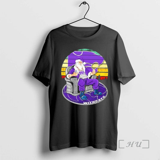 Officials Kansas State Wildcats X Santa Claus Christmas Vintage Premium T Shirt Sweater