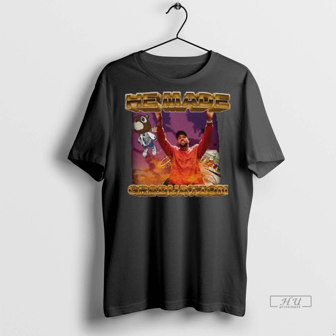 Officials Kanye West He Made Graduation Premium Tee Shirt Sweater