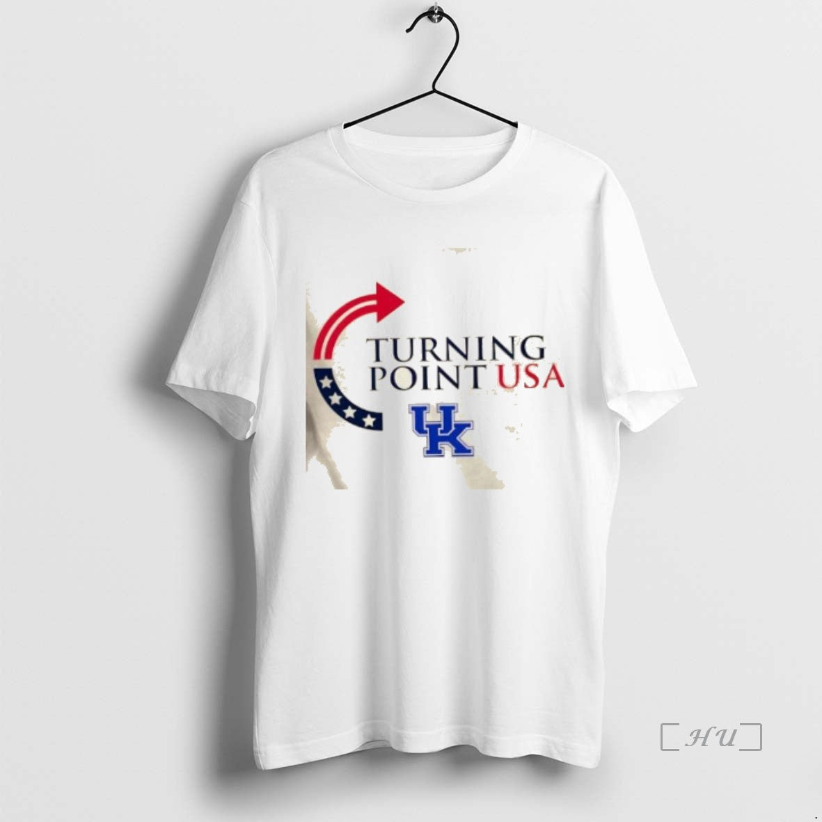Officials Kentucky University X Turning Point Usa Freedom Charlie Kirk 2 Sided Premium T Shirts