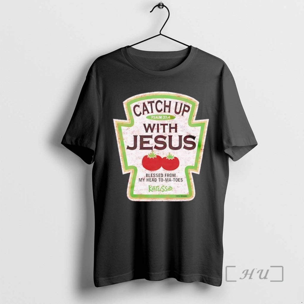 Officials Kerusso Catch Up With Jesus Logo T Shirt Sweater