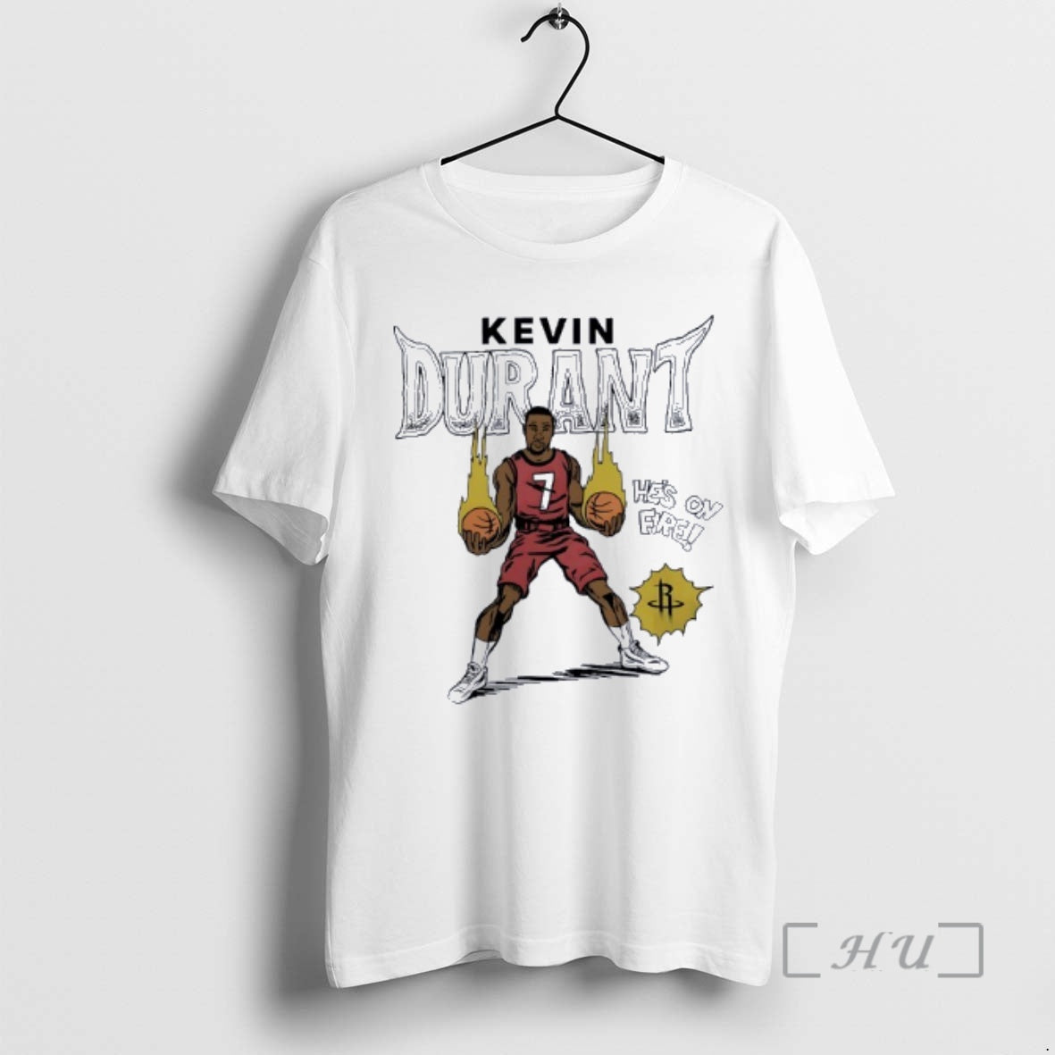 Officials Kevin Durant Houston Cockets Basketball Comic Premium T Shirt Sweater