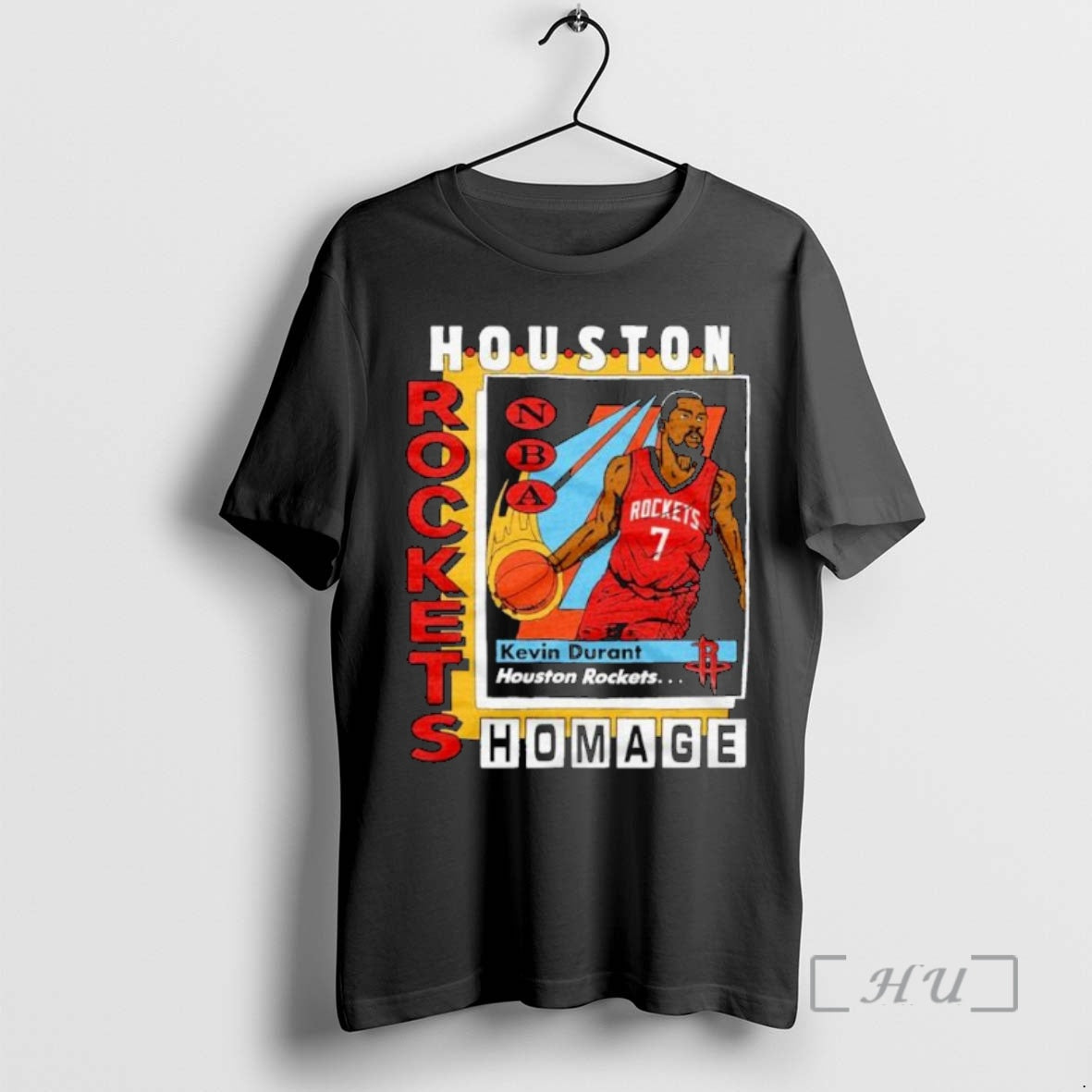 Officials Kevin Durant Nba Houston Rockets Trading Card Ornaments T Shirt Sweater