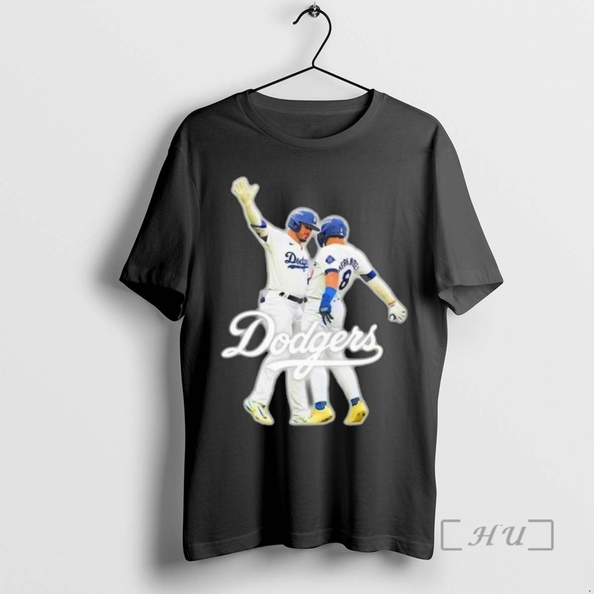 Officials Kike Hernandez And Gavin Lux Crotch Bump La Dodgers 2025 T Shirt Sweater