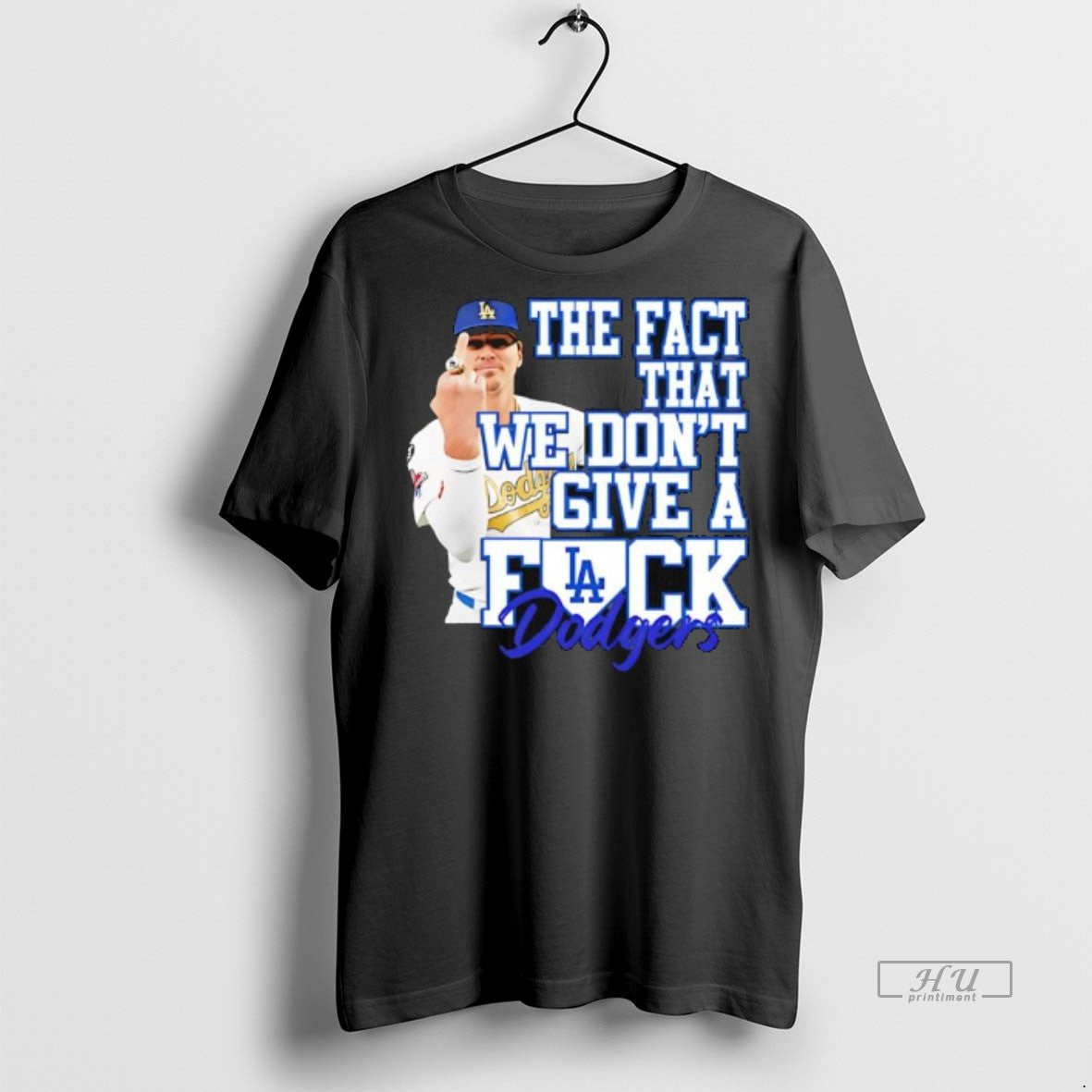 Officials Kike Hernandez La Dodger The Fact That We Dont Give A Fuck Premium Tee