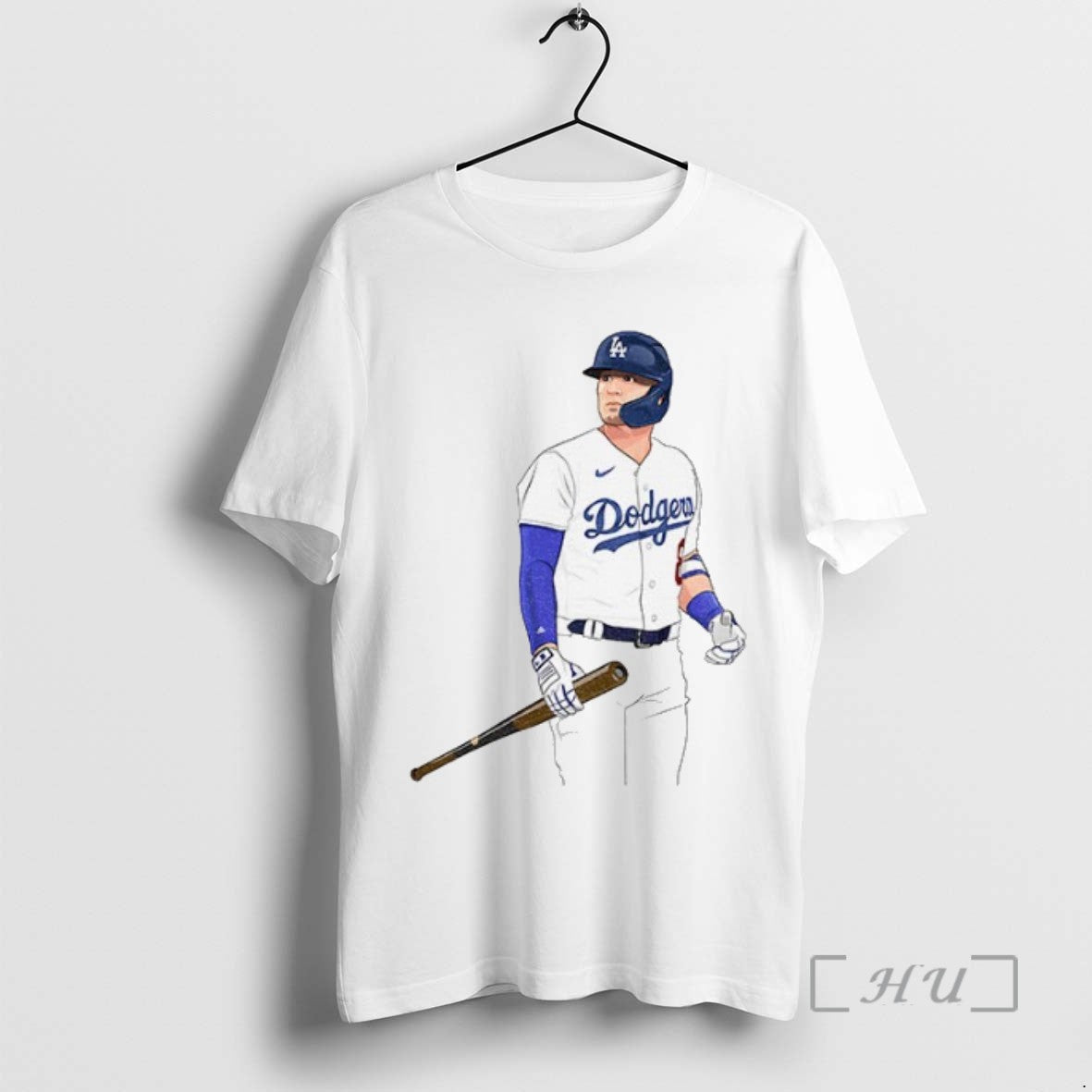 Officials Kike Hernandez Los Angeles Dodgers 18 Pitcher Graphic T Shirt Sweater