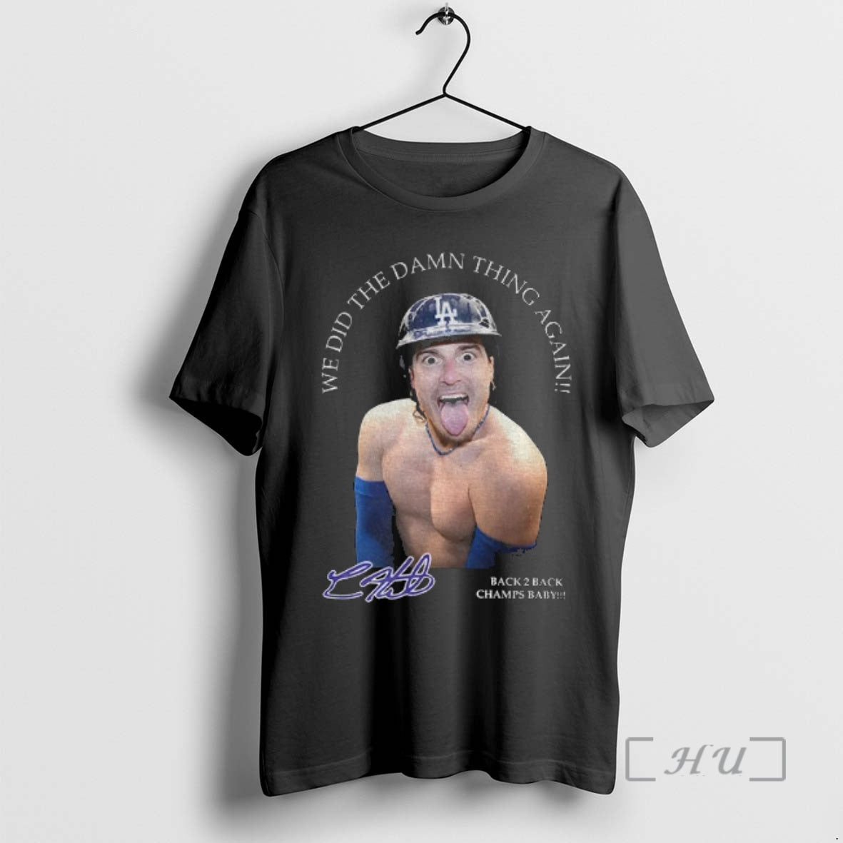 Officials Kike Hernandez Funny Meme We Did The Damn Thing Again Back 2 Back Champs