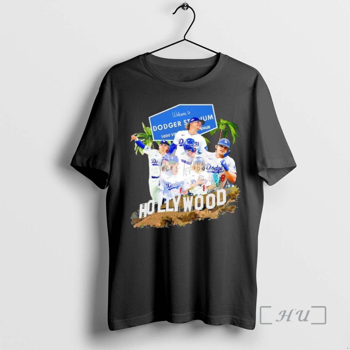 Officials Kike Hernandez Welcome To Dodger Stadium Hollywood Los Angeles Baseball Premium T Shirts Sweater