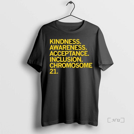 Officials Kindness Awareness Acceptance Inclusion Chromosome 21 Ornaments