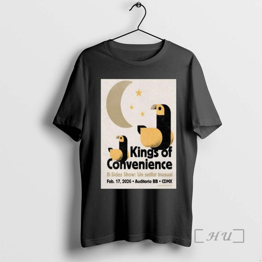 Officials Kings Of Concenience At Auditorio Cdmx On Feb 17 2026 Long Sleve T Shirts