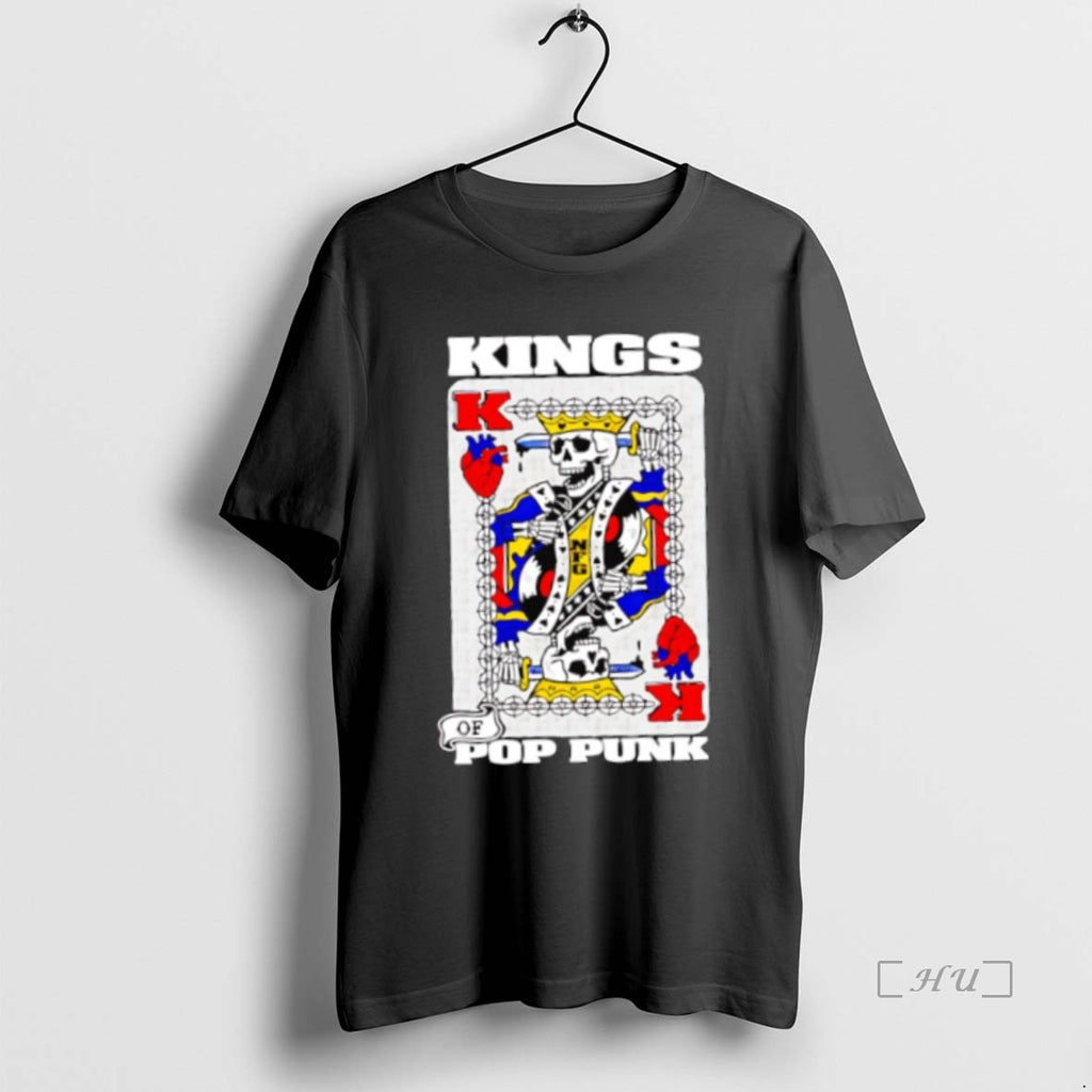 Officials Kings Of Pop Punk K Skeleton Card T Shirt Sweater