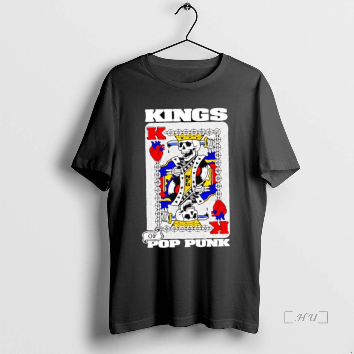 Officials Kings Of Pop Punk K Skeleton Card T Shirt Sweater