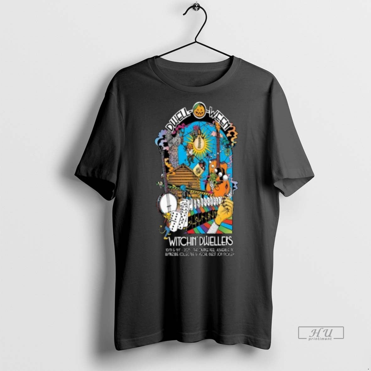 Officials Kitchen Dwellers Asheville Nc Oct 31 Nov 1 2025 Tour Tee Shirt Sweater