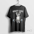 Officials Koality Gains Koala Gym Bodybuilding Vintage Gym T Shirt Sweater