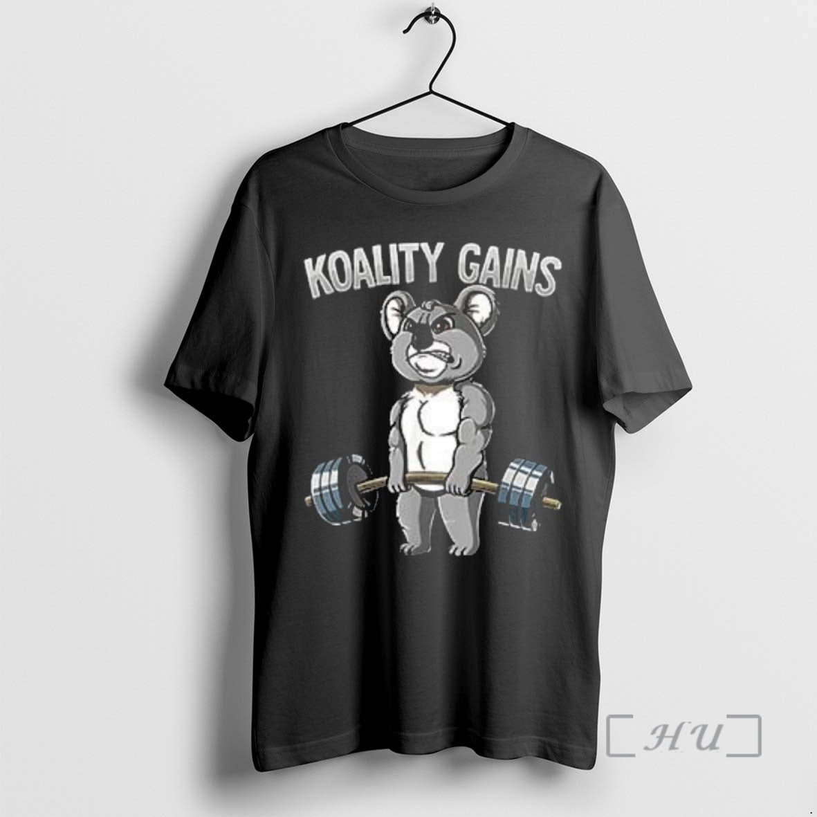 Officials Koality Gains Koala Gym Bodybuilding Vintage Gym T Shirt Sweater