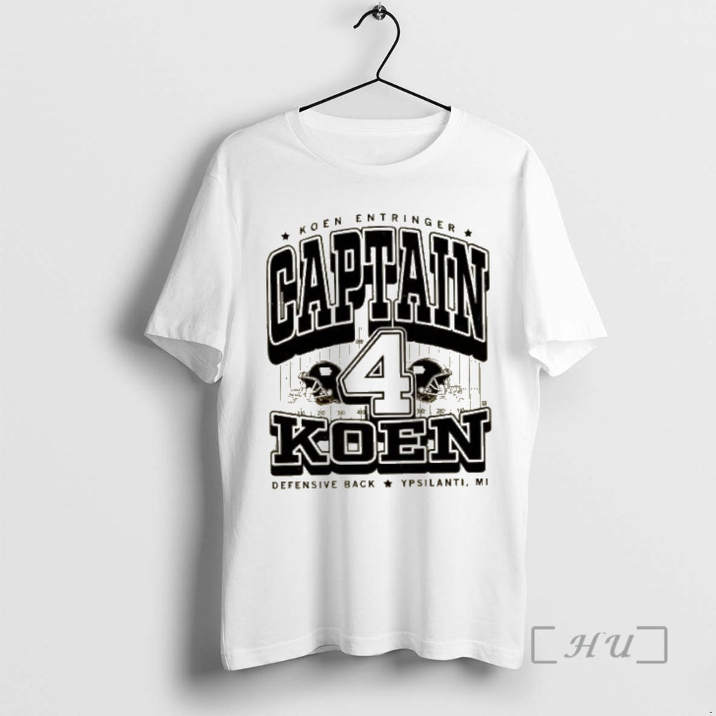 Officials Koen Entringer Captain Koen Defensive Back Ypsilanti Mi T Shirt Sweater