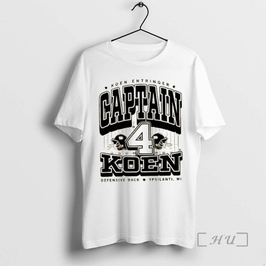 Officials Koen Entringer Captain Koen Defensive Back Ypsilanti Mi T Shirt Sweater