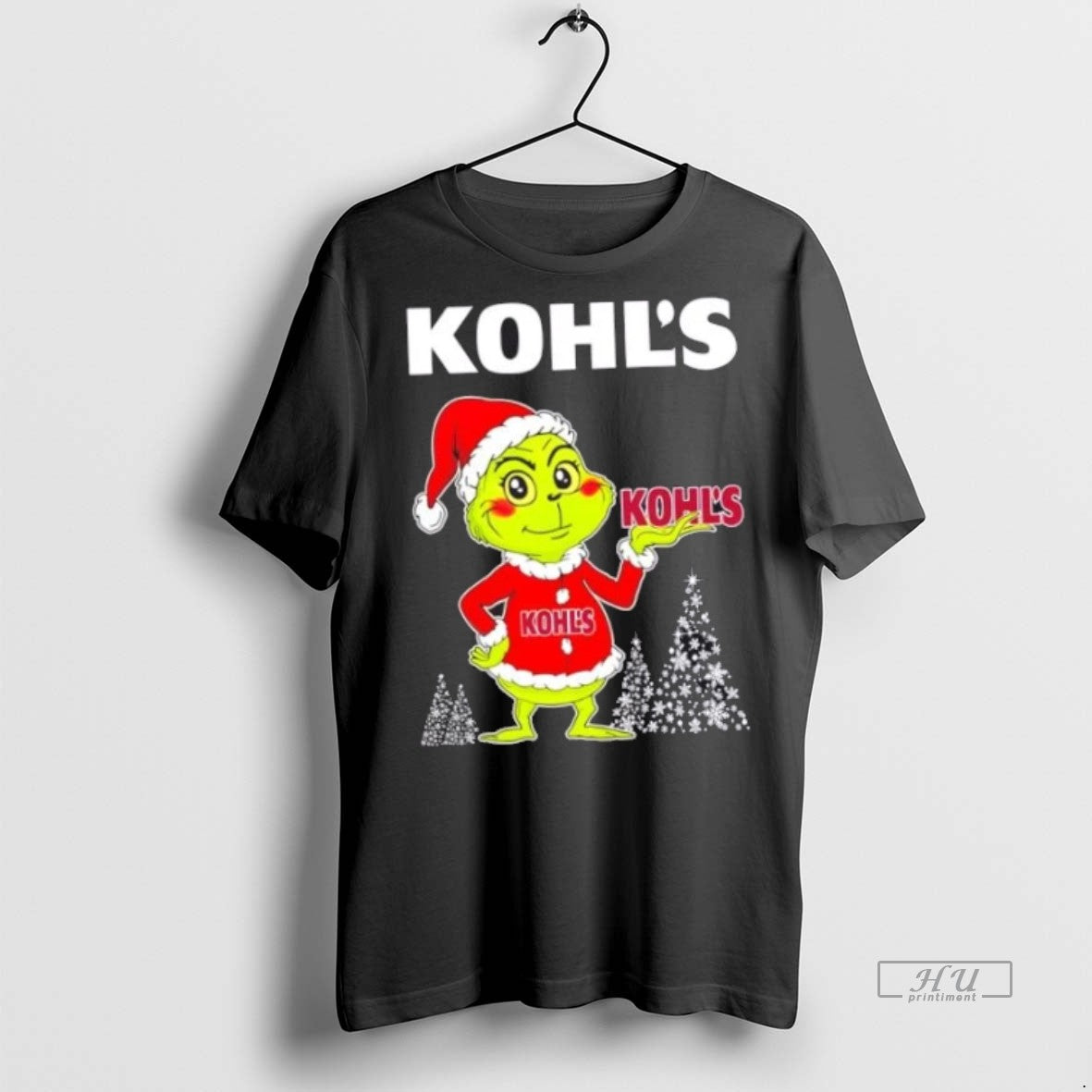 Officials Kohls And Grinchmas Christmas Tree Premium Tee Shirt Sweater