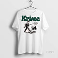 Officials Krime Do You Believe In Karma Man And Bear Graphic Premium Tee Shirt Sweater