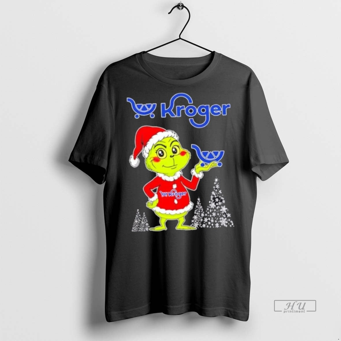 Officials Kroger And Grinchmas Christmas Tree Premium Tee Shirt Sweater