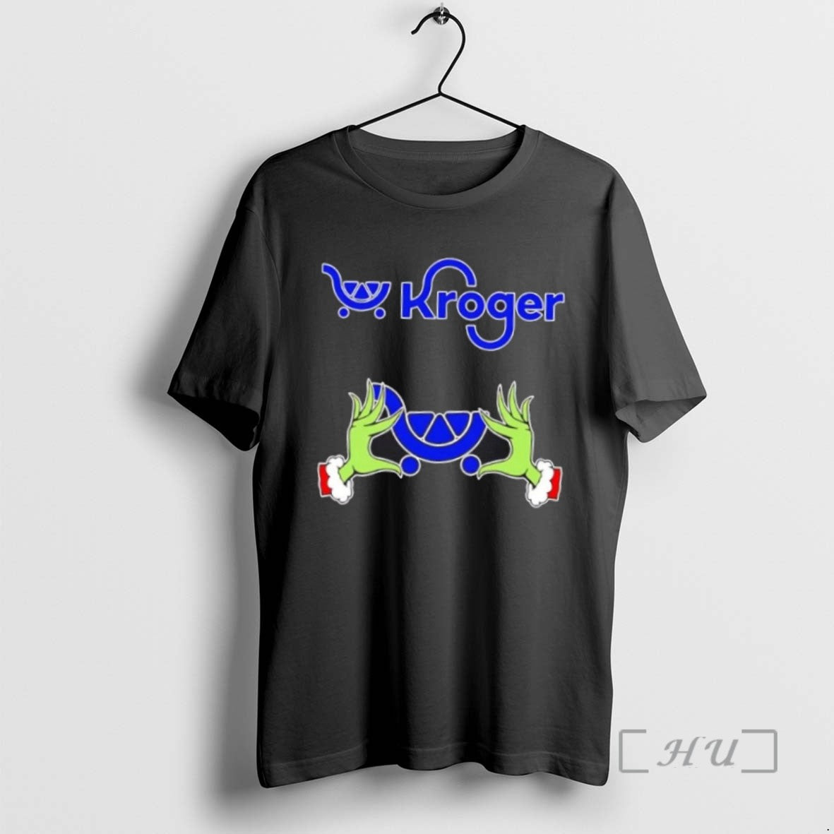 Officials Kroger X Grinch Hands Merry Christmas Tee Shirt Sweater