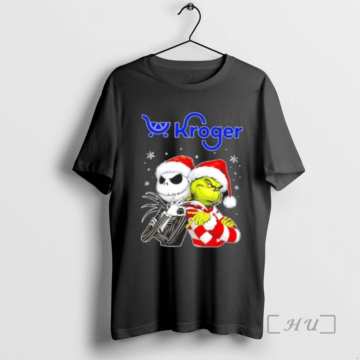 Officials Kroger X Jack Skellington And Grinch Six Seven Merry Christmas Tee Shirt Sweater
