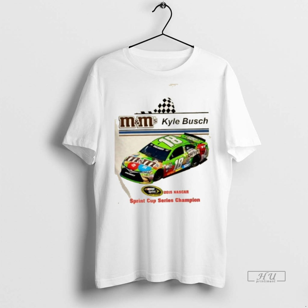 Officials Kyle Busch 2015 Nascar Sprint Cup Series Champion Graphic Tee Shirt Sweater