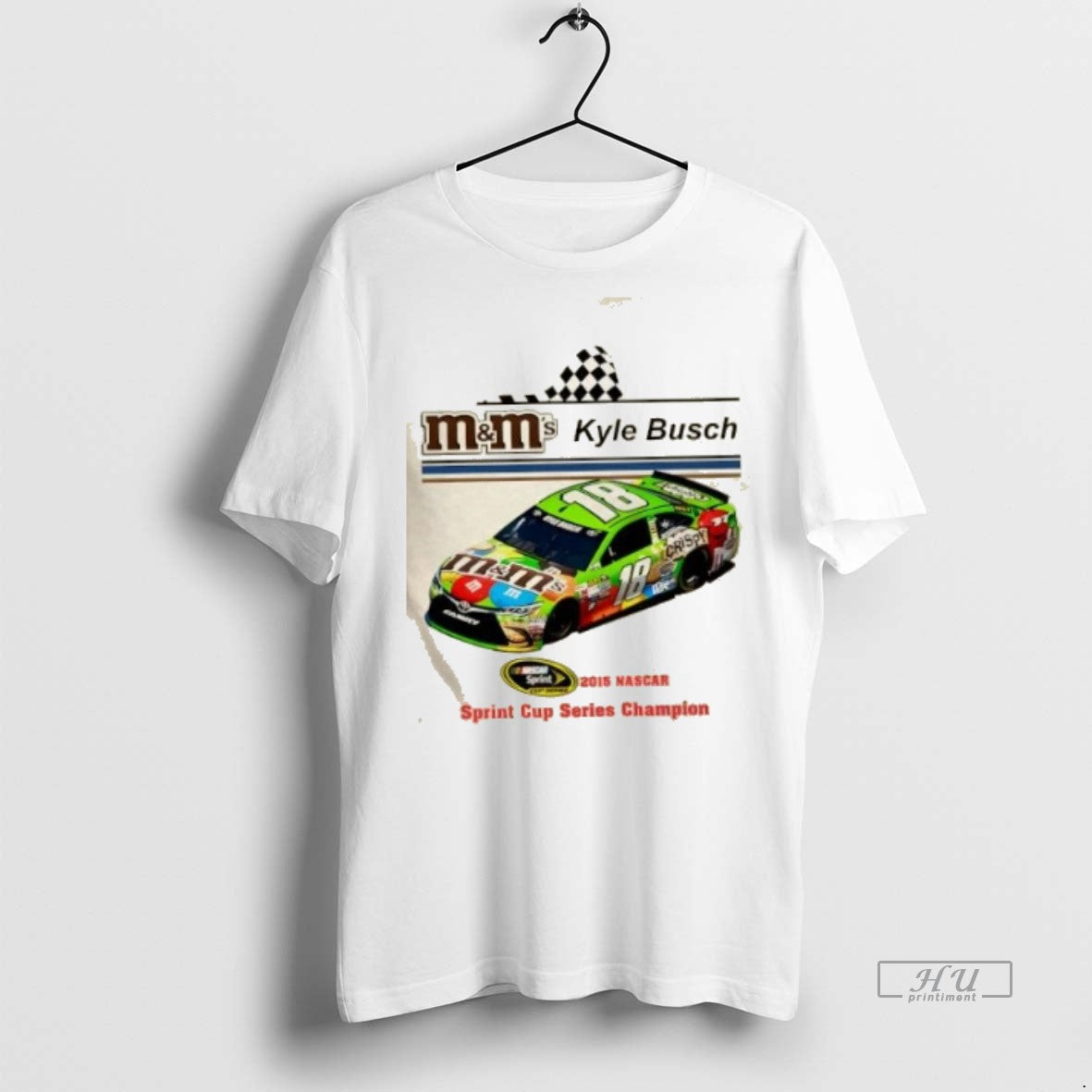 Officials Kyle Busch 2015 Nascar Sprint Cup Series Champion Graphic Tee Shirt Sweater