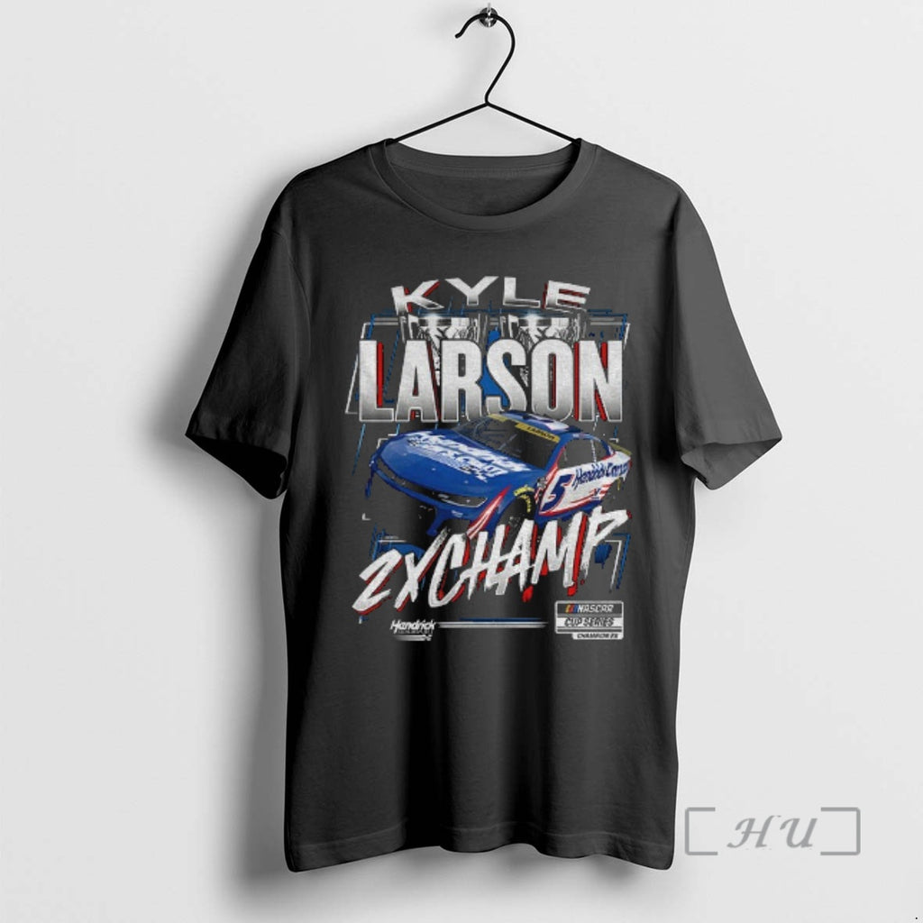 Officials Kyle Larson Hendrick Motorsports Two Time Nascar Cup Series Champion Trophy 2025 Premium