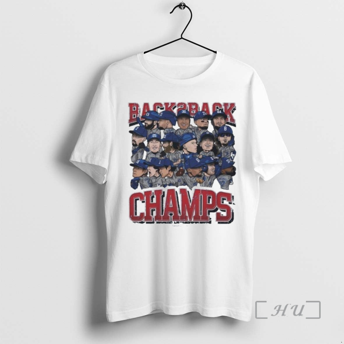 Officials La Dodgers 2024 2025 Back To Back Champs Ornaments Premium T Shirt Sweater