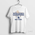 Officials La Dodgers 2025 World Series Champions Back To Back Premium T Shirt Sweater