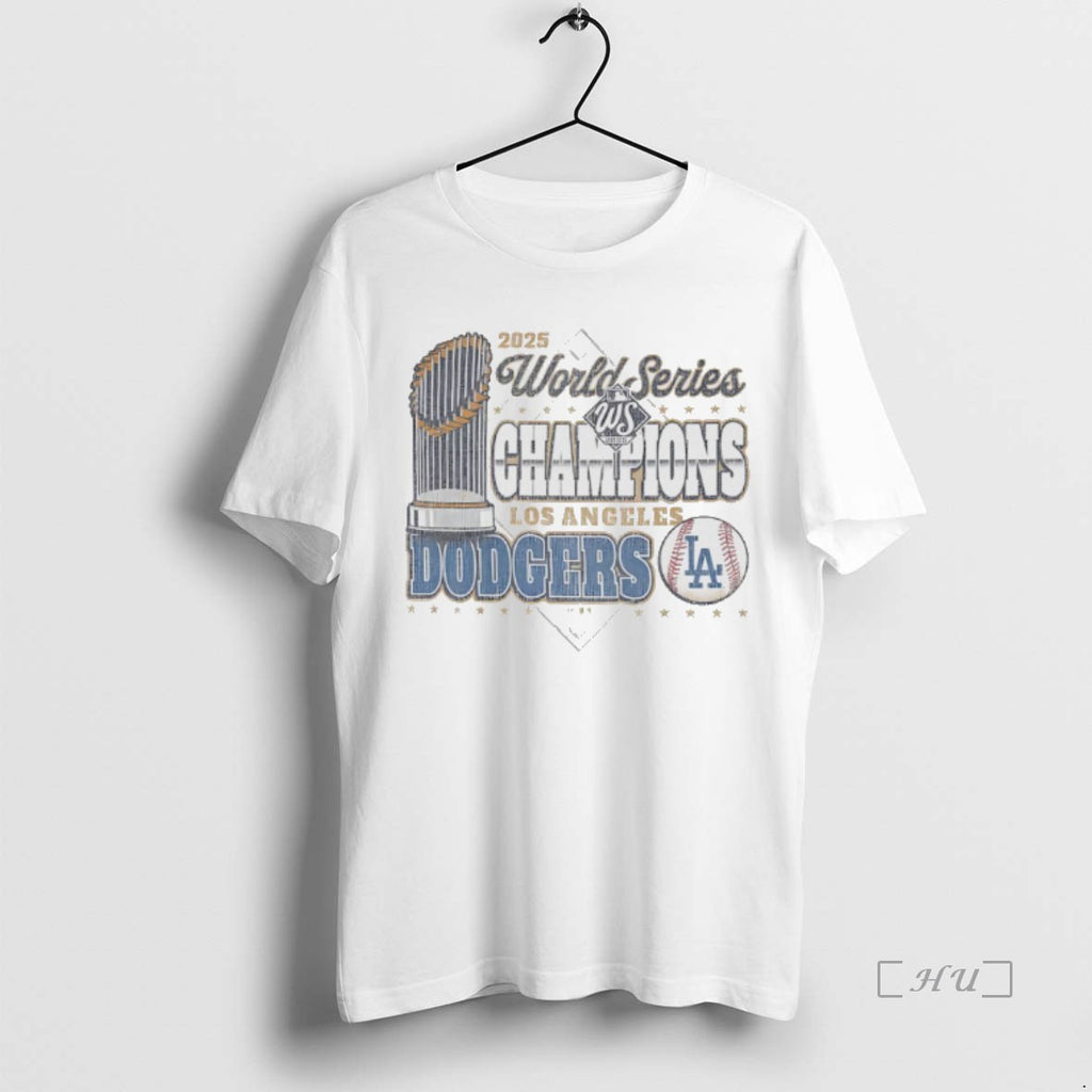 Officials La Dodgers 2025 World Series Champions Retro Premium T Shirt Sweater