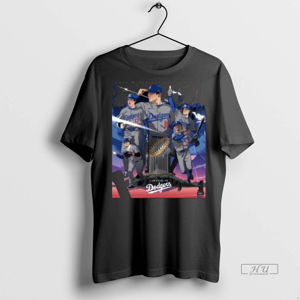 Officials La Dodgers World Series Champions Japanese Cartoon Premium Tee Shirt Sweater