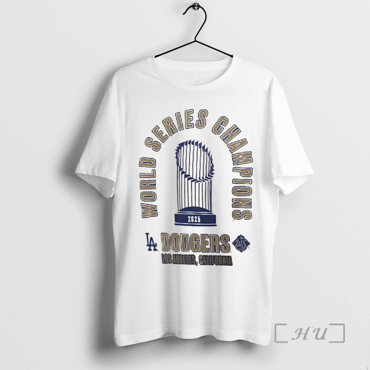 Officials La Dodgers World Series Champions Trophy 2025 Premium T Shirt Sweater