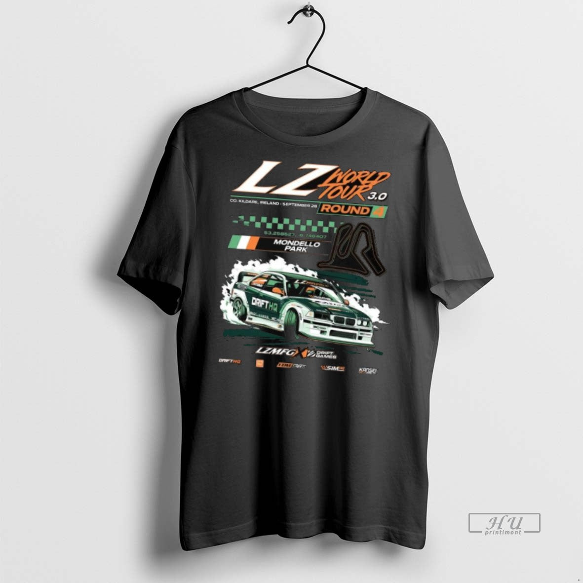 Officials Lzmfg X Drift Games Lzwt World Tour Mondello Park Ireland Event 2025 Long Sleve