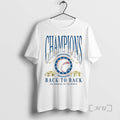 Officials La Vs The World Back To Back Trophies 2025 Premium T Shirt Sweater