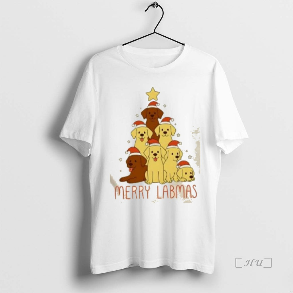 Officials Labrador Christmas Tree Merry Labmas T Shirt Sweater