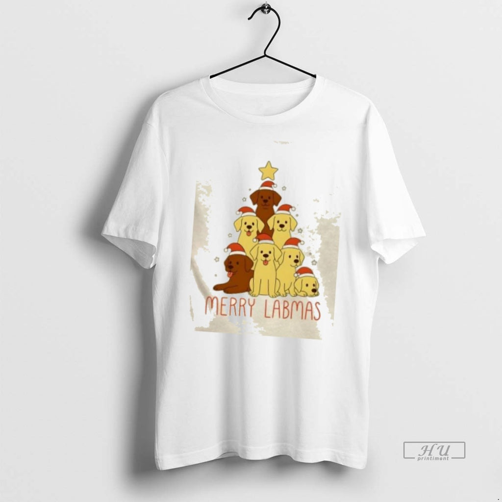 Officials Labrador Christmas Tree Merry Labmas Tee Shirt Sweater