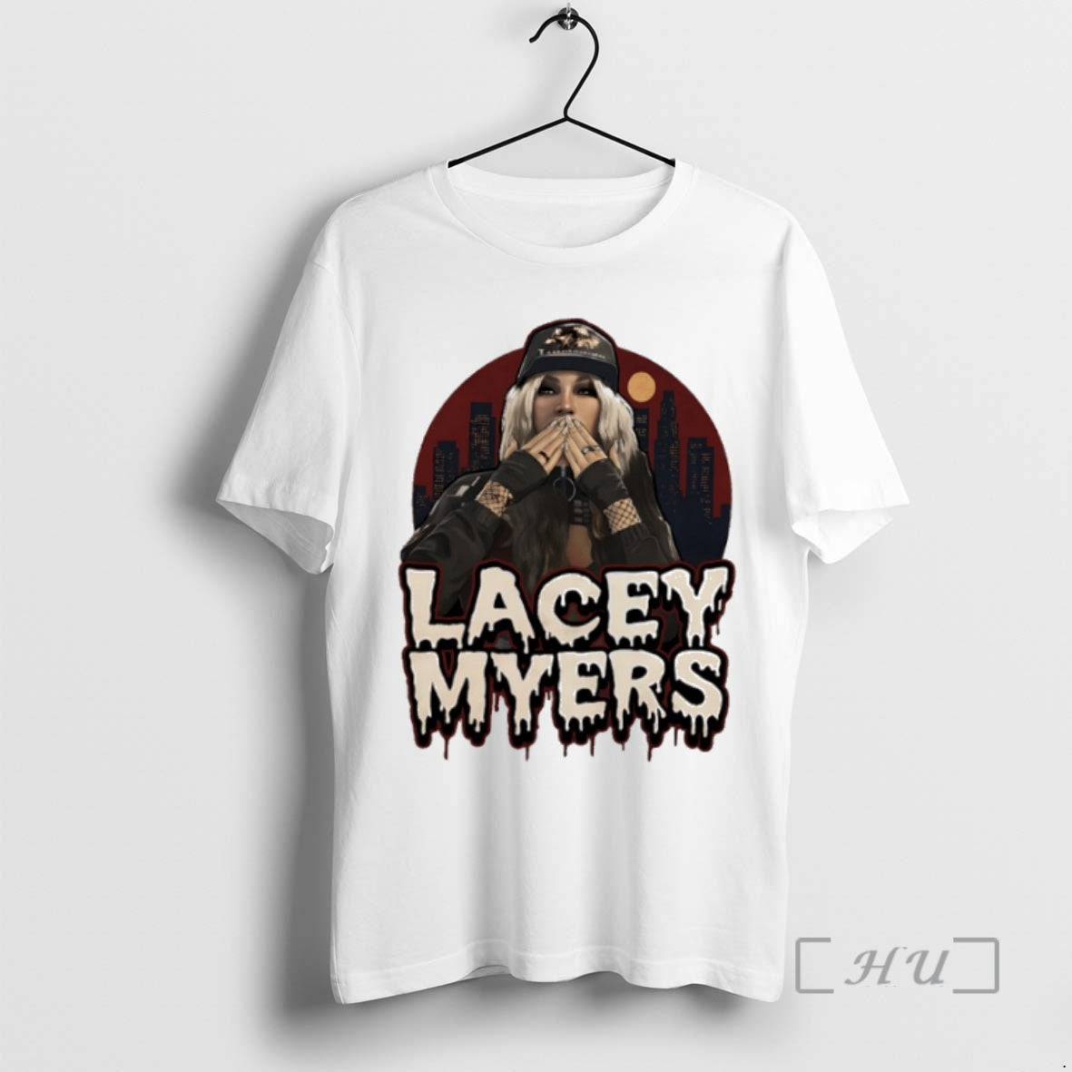 Officials Lacey Myers City Skyline Horror Premium T Shirt Sweater