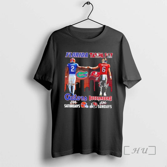 Officials Lagway Florida Gators On Saturdays X Mayfield Tampa Bay Buccaneers On Sundays Skyline