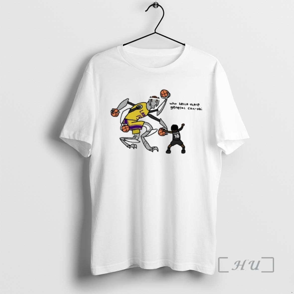 Officials Lakers Vs Timberwolves Why Hello There General Con Obi T Shirt Sweater