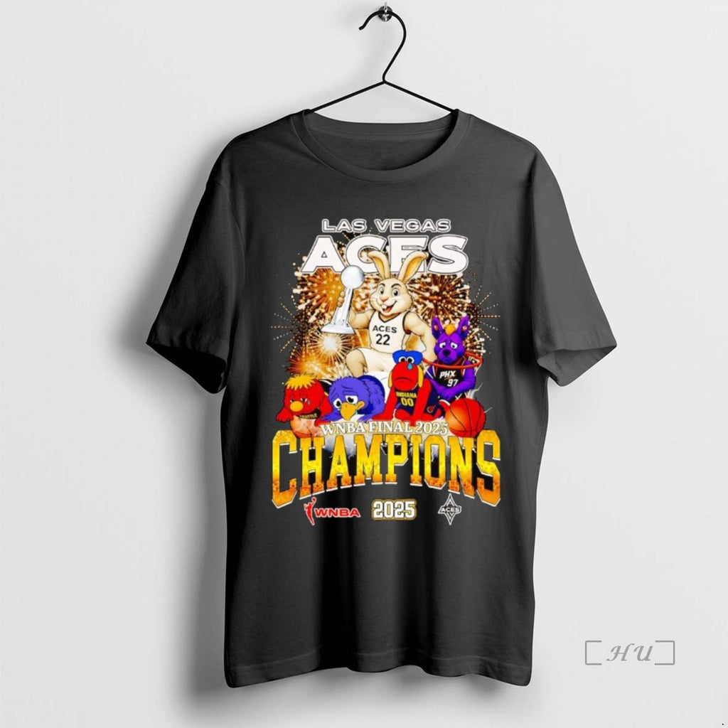 Officials Las Vegas Aves 2025 Wnba Final Champions Mascot Premium T Shirt Sweater