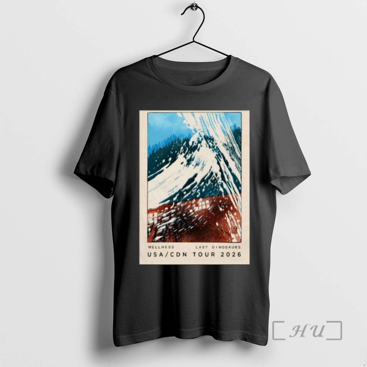 Officials Last Dinosaurs Wellness North America Usa Canada 2026 Tour Long Sleve T Shirts Sweater